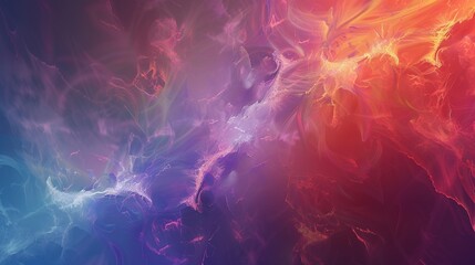 Obraz premium Cool Background Fractal Art - a vibrant and intricate visual. The fractal patterns create an engaging and mesmerizing scene.