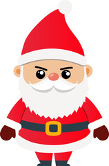 Cute Santa Claus cartoon, merry christmas