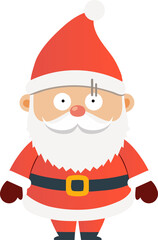 Cute Santa Claus cartoon, merry christmas