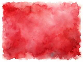 Red watercolor wash with soft blended background
