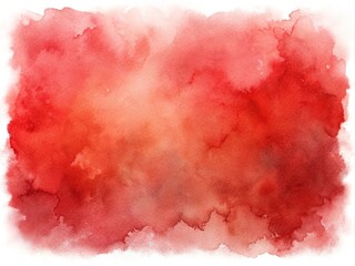 Red watercolor wash with soft blended background