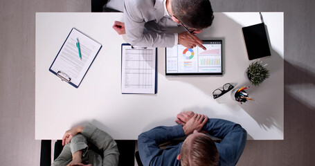 Financial Planner Giving Advice