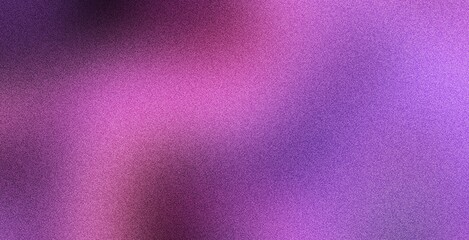 purple Gradient background colors with noise effect Grain Wallpaper Grainy noisy textured blurry texture abstract Digital noise gradient. Nostalgia, vintage 70s, 80s style. Abstract lo-fi background.