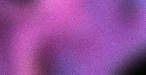 purple Gradient background colors with noise effect Grain Wallpaper Grainy noisy textured blurry texture abstract Digital noise gradient. Nostalgia, vintage 70s, 80s style. Abstract lo-fi background.