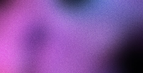 purple Gradient background colors with noise effect Grain Wallpaper Grainy noisy textured blurry texture abstract Digital noise gradient. Nostalgia, vintage 70s, 80s style. Abstract lo-fi background.