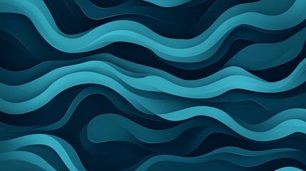 Blue color abstract background with swirling lines wave
