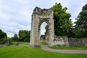 Obraz premium St Mary's Abbey - York, United Kingdom