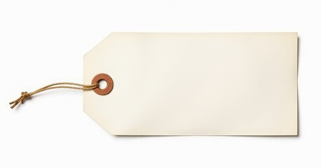 Product Labeling Tag for Retail and Crafts Eco Friendly Packaging Concept