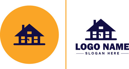 Building Materials icon Construction supplies Building supplies Construction materials flat logo sign symbol editable vecto