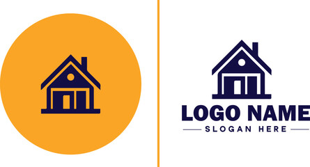 Building Materials icon Construction supplies Building supplies Construction materials flat logo sign symbol editable vecto