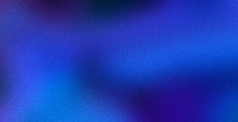 Blue Gradient background colors with noise effect Grain Wallpaper Grainy noisy textured blurry texture abstract Digital noise gradient. Nostalgia, vintage 70s, 80s style. Abstract lo-fi background.