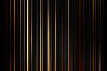 Gold Lines on Black Background