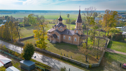 Church of the Nativity of St. John the Baptist in Nowa Wola, Podlaskie Voivodeship, Poland
