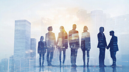 Fototapeta premium Business people and corporate lifestyle