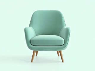 Mint Green Accent Chair