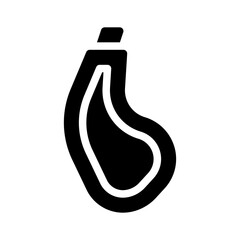 pork glyph icon