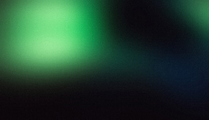 Green blue abstract color spot grainy gradient backgrounds, ideal for any project, aesthetic texture effect, graphic resources.