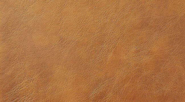 photorealistic background texture of light brown smooth rough leather 