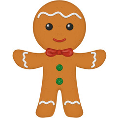 christmas gingerbread person