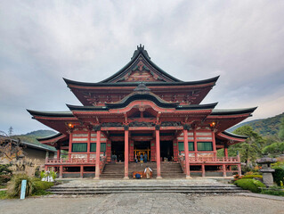 Fototapeta premium 甲斐善光寺 山梨県甲府市