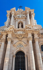 The Metropolitan Cathedral of the Nativity of the Virgin Mary in Syracuse is a Roman Catholic church in Syracuse, Sicily, located in the historic center of the city on the island of Ortygia