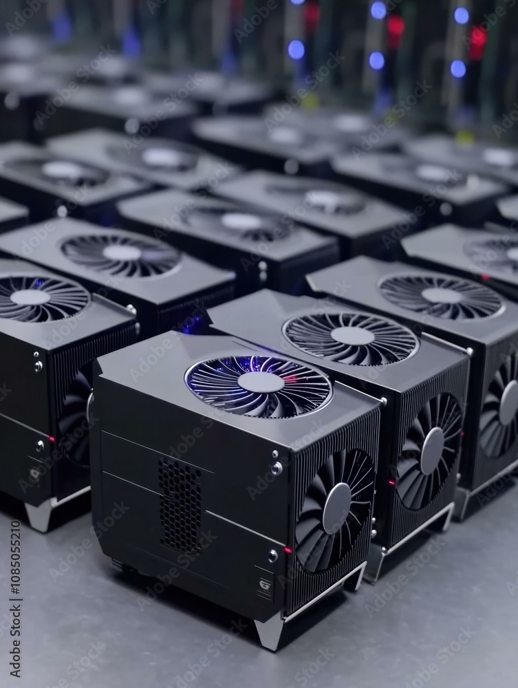 Poster high-performance computing units. ai.