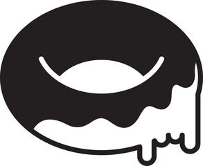 Doughnut Icon Illustration