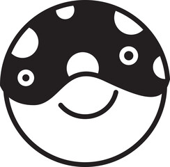 Doughnut Icon Illustration