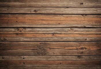 Naklejka premium Weathered wooden wall with natural texture and vintage design.