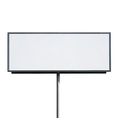 Obraz premium Blank billboard. Isolated on transparent background.