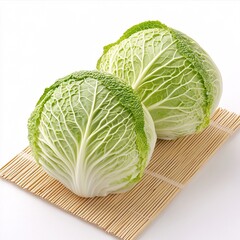 Fototapeta premium cabbage isolated on white background