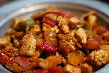 Tavuk Guvec or Claypot Chicken, delicious and traditional Turkish dish