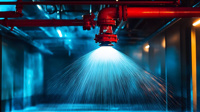 Fire Sprinkler System Activation