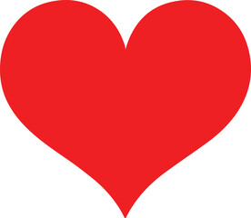  Read heart shape icon illustration