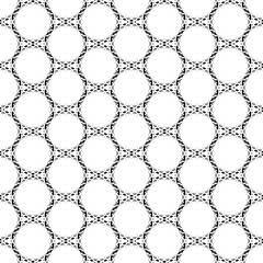 black and white seamless pattern with circles for background textures fabric surface design packaging