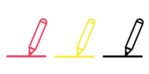 Obraz premium Uiux vectors icon set
