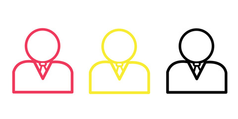 Obraz premium Uiux vectors icon set