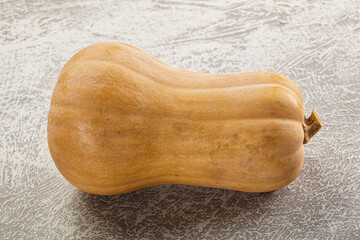 Raw ripe organic Butternut Pumpkin