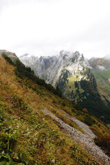 Fototapeta premium The panorama of the Appenzell Alps, Switzerland