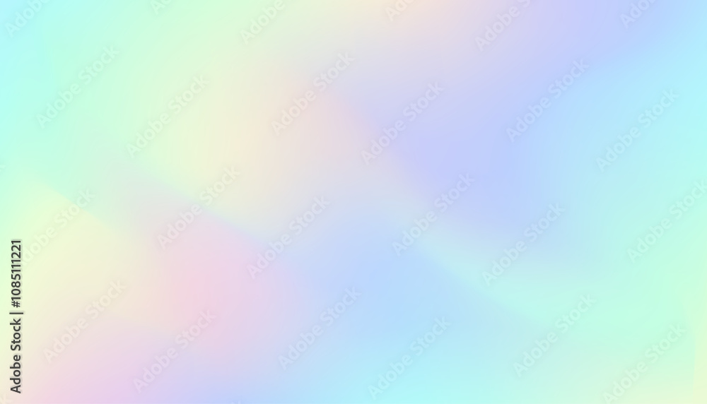 Aufkleber gradient mesh abstract background. futuristic holographic backdrop with gradient mesh. 90s, 80s retr