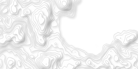 Fototapeta premium Abstract pattern waves lines seamless pattern and topography map and counter map. abstract sea map and mount map area space geometrics line technology topo landscape grid map texture.