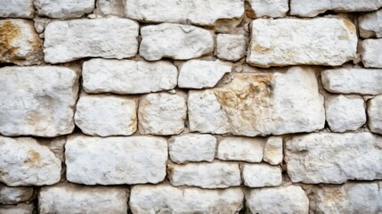 Obraz premium Rustic Stone Wall Texture: Vintage Building Facade