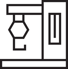 CNC Robotic Machine Icon
