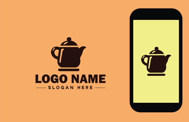 Kitchenware Brand icon Cookware brand Kitchen utensil manufacturer Culinary equipment label flat logo sign symbol editable vector