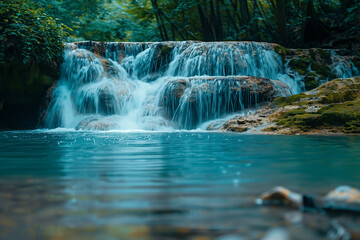 Obraz premium Mysterious Waterfall