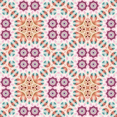 Seamless square carpet pattern. The texture is abstract. The background is abstract endless