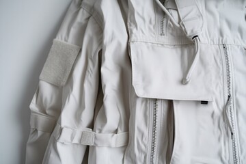 Modern Minimalist White Jacket Design