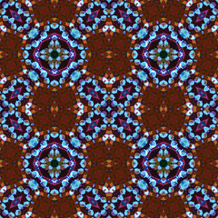Seamless square carpet pattern. The texture is abstract. The background is abstract endless