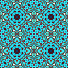 Seamless square carpet pattern. The texture is abstract. The background is abstract endless