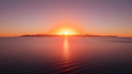 Naklejka premium sunset relax orange summer background